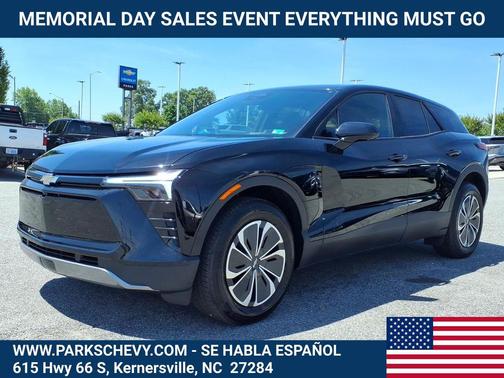 Black 2025 Chevrolet Blazer EV AWD LT