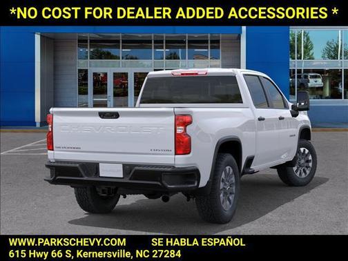 Summit White 2026 Chevrolet Silverado 2500 Custom
