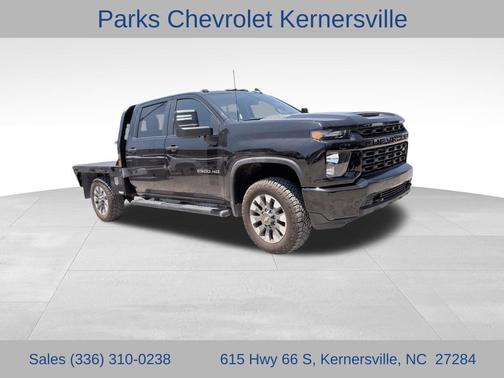 Black 2023 Chevrolet Silverado 2500 Custom
