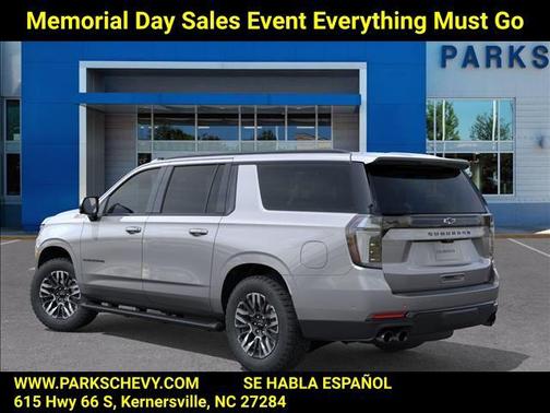 Sterling Gray Metallic 2026 Chevrolet Suburban Z71, 4WD