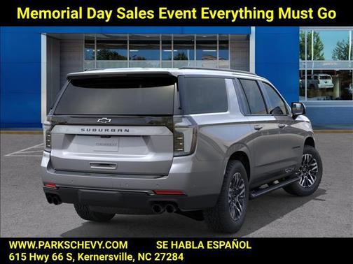 Sterling Gray Metallic 2026 Chevrolet Suburban Z71, 4WD