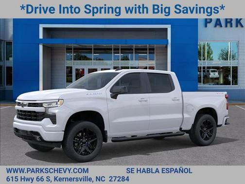 Summit White 2026 Chevrolet Silverado 1500 RST