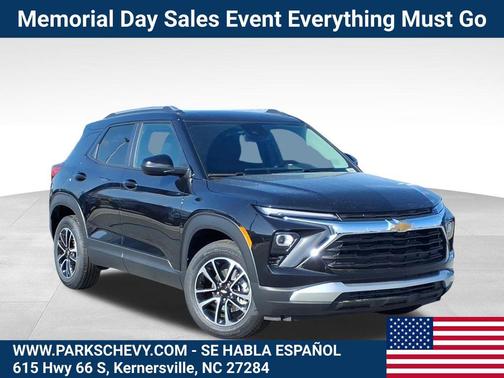 Mosaic Black Metallic 2026 Chevrolet Trailblazer LT