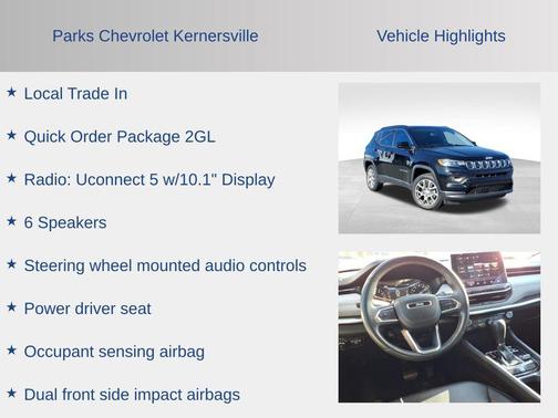 2022 Jeep Compass Latitude Lux