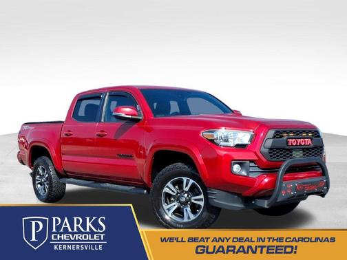 Barcelona Red Metallic 2019 Toyota Tacoma TRD Sport
