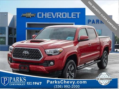 Barcelona Red Metallic 2019 Toyota Tacoma TRD Sport