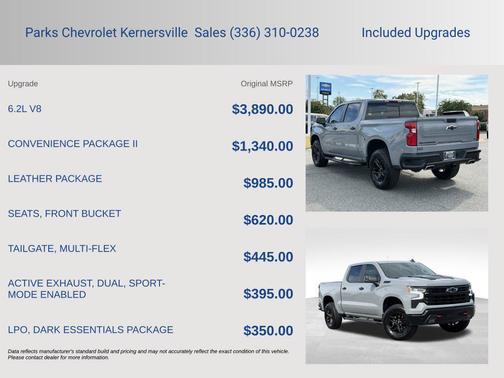 Slate Gray Metallic 2024 Chevrolet Silverado 1500 LT Trail Boss