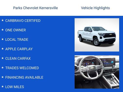 Summit White 2024 Chevrolet Colorado LT
