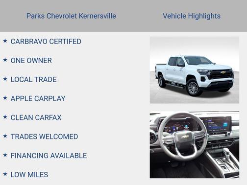 Summit White 2024 Chevrolet Colorado LT