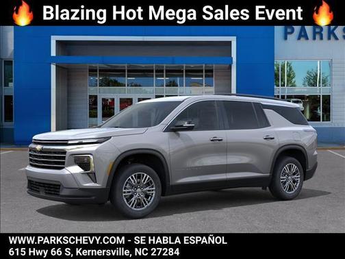 Sterling Gray Metallic 2026 Chevrolet Traverse LT