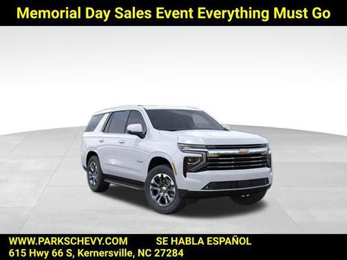 Summit White 2026 Chevrolet Tahoe LT