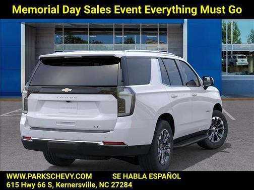 Summit White 2026 Chevrolet Tahoe LT