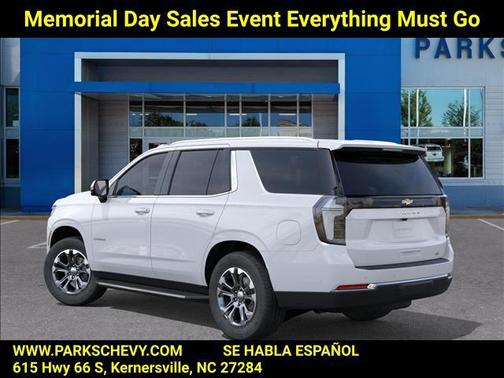 Summit White 2026 Chevrolet Tahoe LT