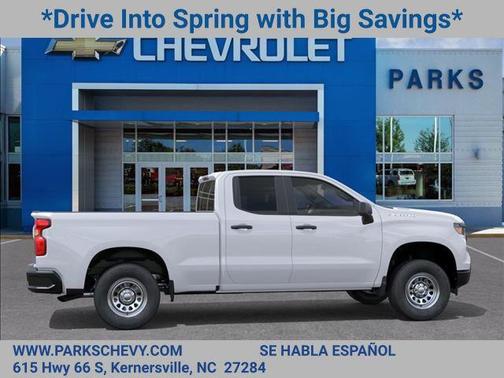 Summit White 2026 Chevrolet Silverado 1500 WT