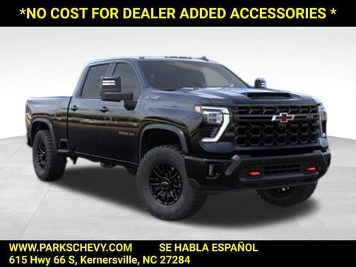 Black 2026 Chevrolet Silverado 2500 Crew Cab, Standard Bed, XR2, 4WD