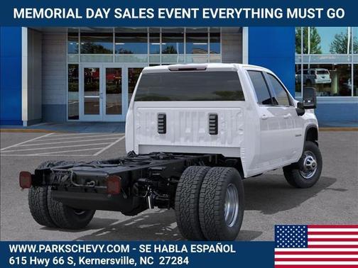 Summit White 2026 Chevrolet Silverado 3500 WT