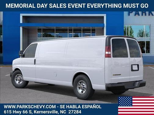 Summit White 2026 Chevrolet Express 2500 Work Van