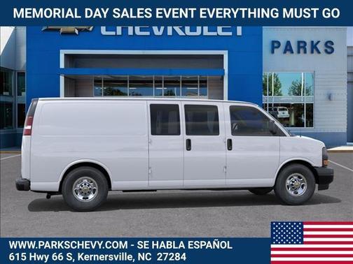 Summit White 2026 Chevrolet Express 2500 Work Van