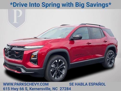 Radiant Red Tintcoat 2025 Chevrolet Equinox FWD RS