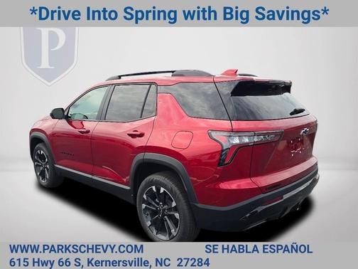 Radiant Red Tintcoat 2025 Chevrolet Equinox FWD RS