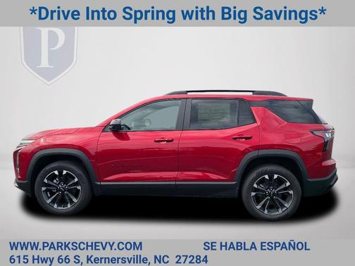 Radiant Red Tintcoat 2025 Chevrolet Equinox FWD RS