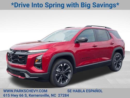 Radiant Red Tintcoat 2025 Chevrolet Equinox FWD RS