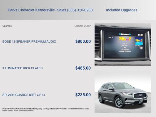 2025 INFINITI QX50 Luxe AWD