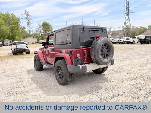 Deep Cherry Red Crystal Pearlcoat 2012 Jeep Wrangler Sahara