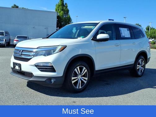 White Diamond Pearl 2018 Honda Pilot EX-L