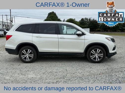 White Diamond Pearl 2018 Honda Pilot EX-L