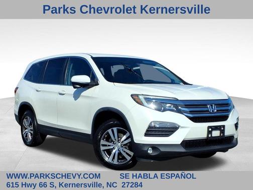 White Diamond Pearl 2018 Honda Pilot EX-L