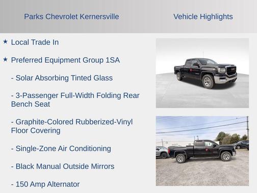 2016 GMC Sierra 1500 Base