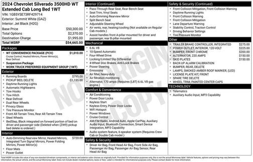 2024 Chevrolet Silverado 3500 WT