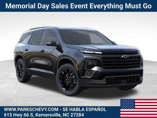 Mosaic Black Metallic 2026 Chevrolet Traverse LT