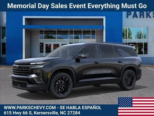 Mosaic Black Metallic 2026 Chevrolet Traverse LT