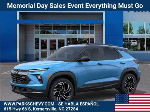 Marina Blue Metallic 2026 Chevrolet Trailblazer RS
