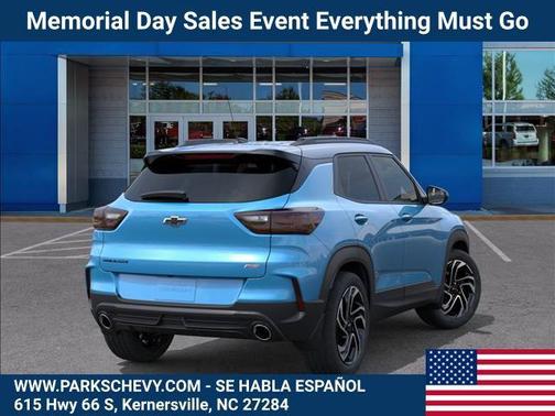 Marina Blue Metallic 2026 Chevrolet Trailblazer RS