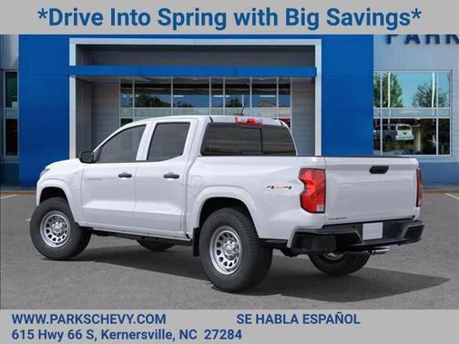 Summit White 2026 Chevrolet Colorado WT