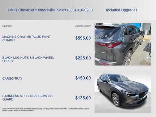 Machine Gray Metallic 2024 Mazda CX-30 2.5 S Preferred Package