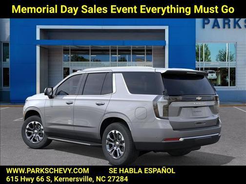 Sterling Gray Metallic 2026 Chevrolet Tahoe LT