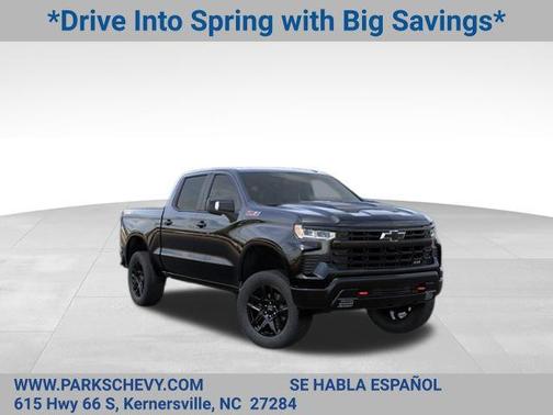 Black 2026 Chevrolet Silverado 1500 LT Trail Boss