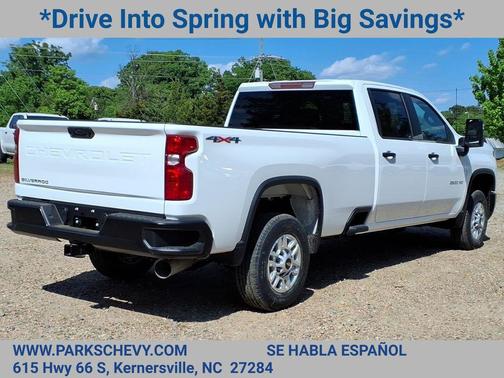 Summit White 2026 Chevrolet Silverado 2500 WT