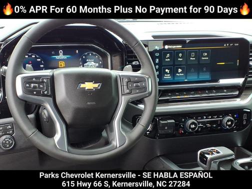 Black 2026 Chevrolet Silverado 1500 LTZ