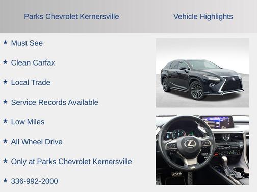 2019 Lexus RX 350 F Sport