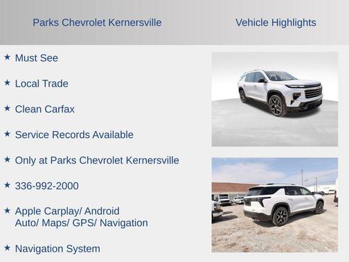 2026 Chevrolet Traverse High Country