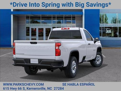 Summit White 2026 Chevrolet Silverado 2500 WT