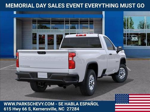 Summit White 2026 Chevrolet Silverado 2500 WT