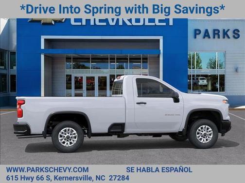 Summit White 2026 Chevrolet Silverado 2500 WT