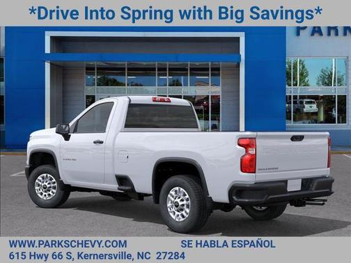 Summit White 2026 Chevrolet Silverado 2500 WT