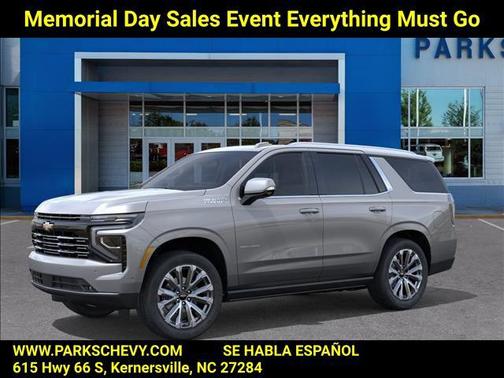 Sterling Gray Metallic 2026 Chevrolet Tahoe 4WD High Country